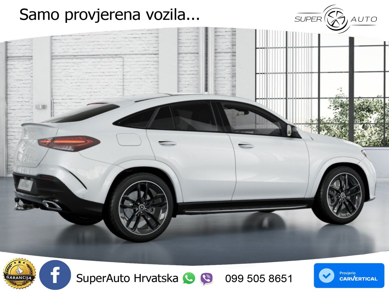 Mercedes GLE Coupe 450d (367 KS) EQ Boost 4MATIC 9G-TRONIC AMG LED+GR SJED+ACC