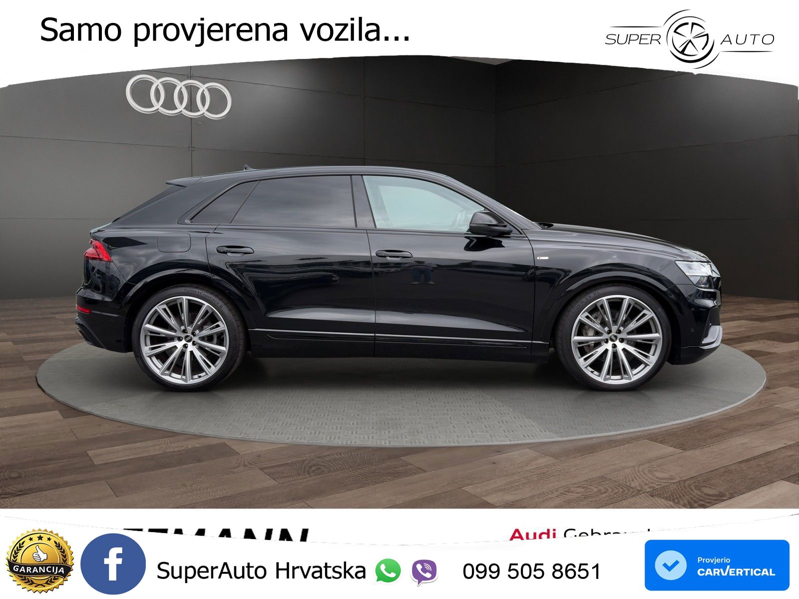 Audi Q8 50 TDI V6 (286 KS) quattro Tiptronic