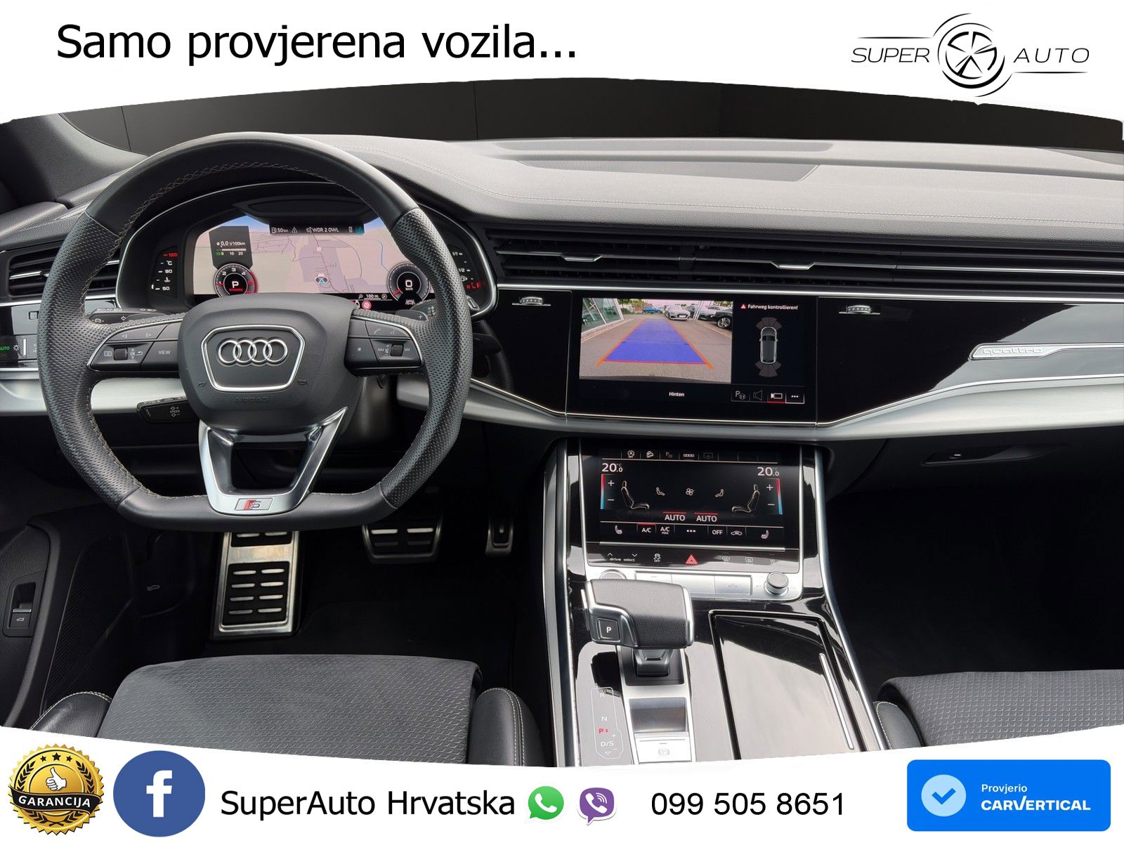 Audi Q8 50 TDI V6 (286 KS) quattro Tiptronic