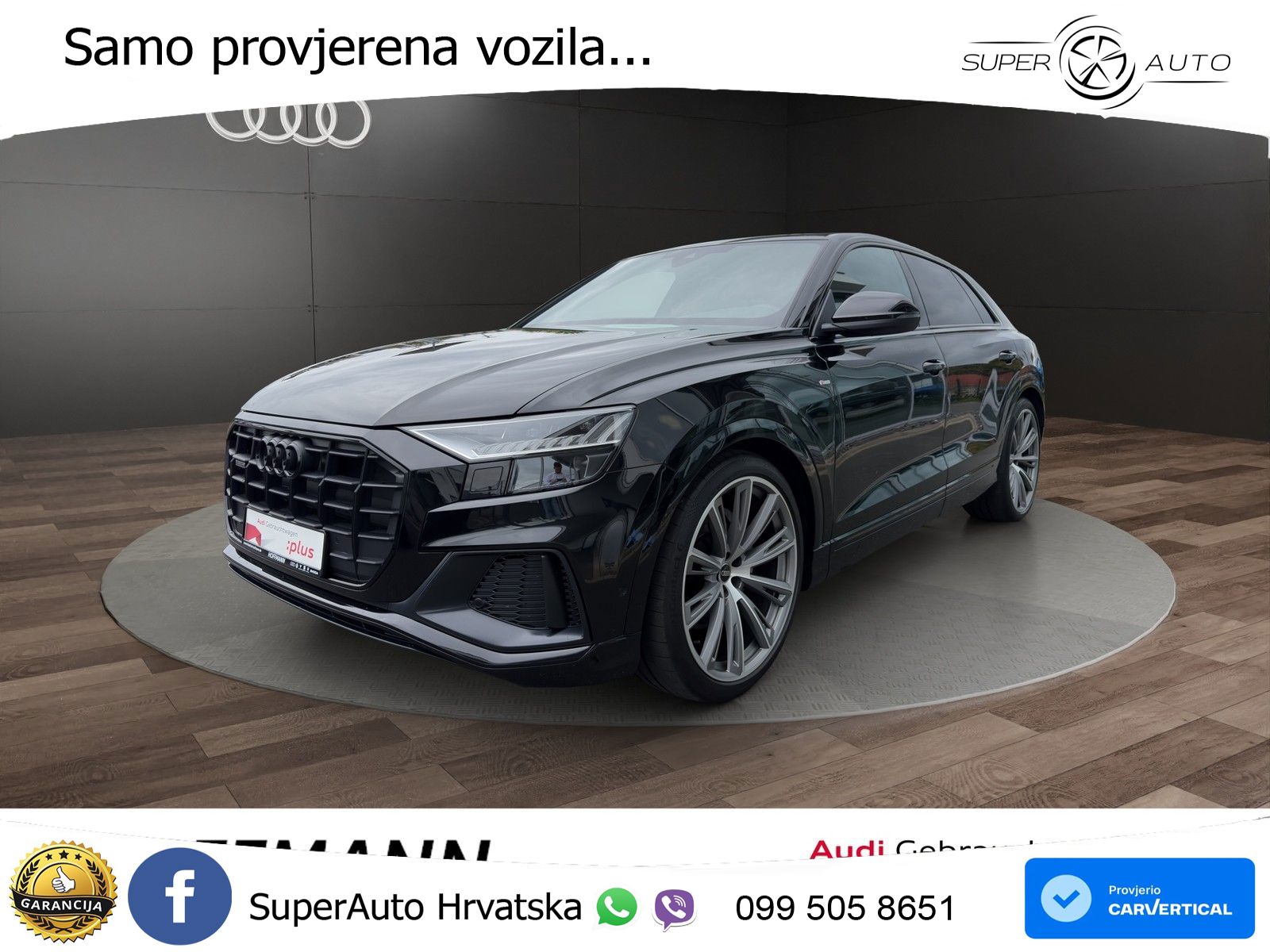 Audi Q8 50 TDI V6 (286 KS) quattro Tiptronic