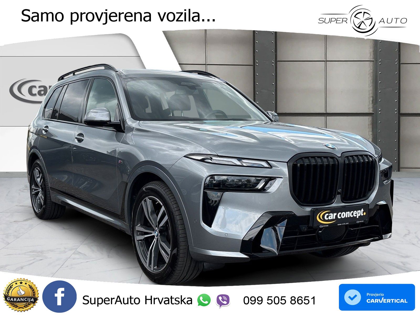 BMW X7 40d (352 KS) xDrive Steptronic M Sport LED+GR SJED+ACC