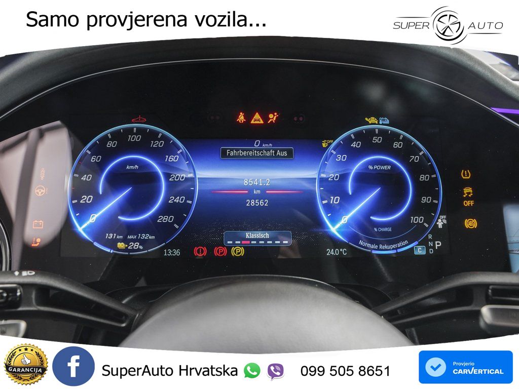 Mercedes EQE SUV AMG 43 100 kWh (476 KS) 4MATIC ACC+HEAD+4xGR SJED+360+PANO
