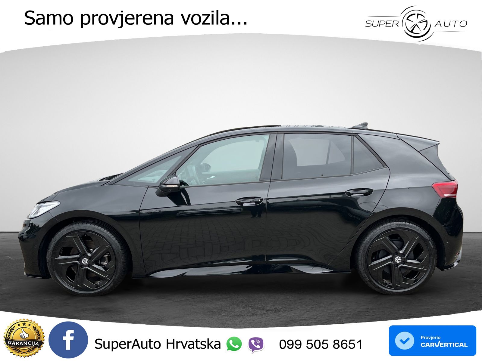 Volkswagen ID.3 GTX Performance 84 kWh (326 KS) LED+GR SJED+ACC