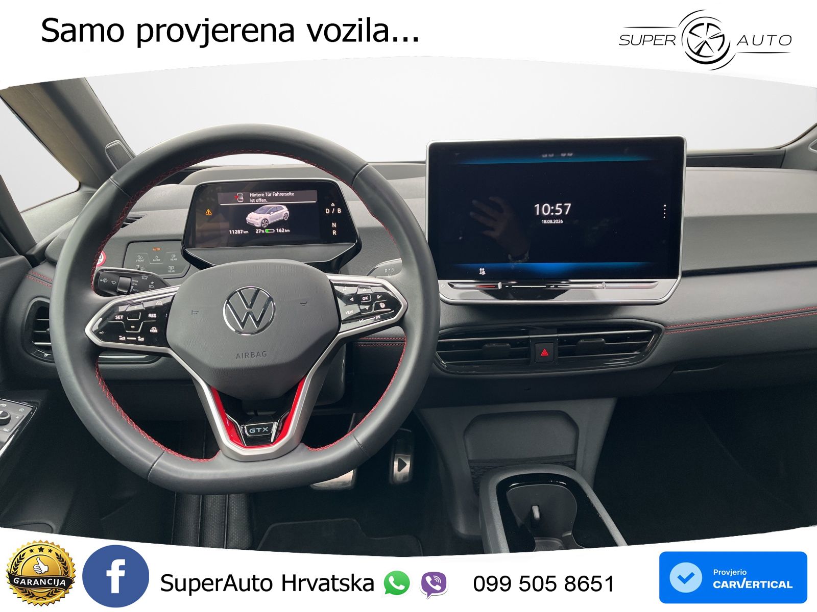 Volkswagen ID.3 GTX Performance 84 kWh (326 KS) LED+GR SJED+ACC