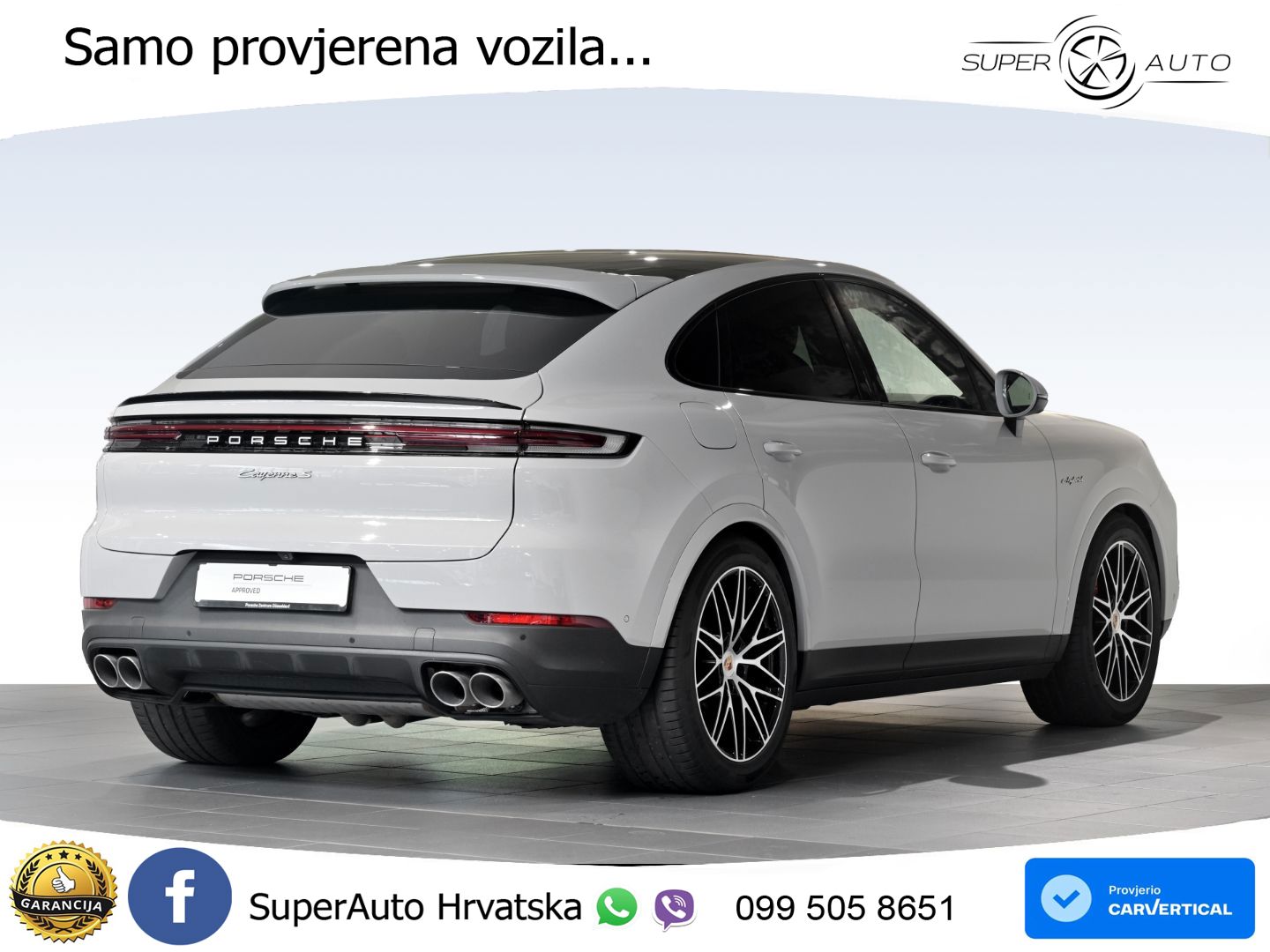 Porsche Cayenne Coupe S 3.0 V6 (519 KS) E-Hybrid Tiptronic S