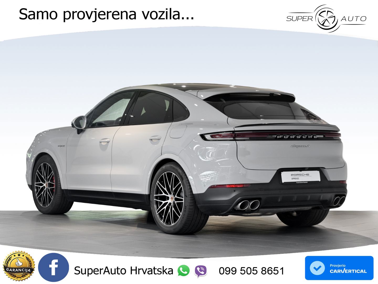 Porsche Cayenne Coupe S 3.0 V6 (519 KS) E-Hybrid Tiptronic S