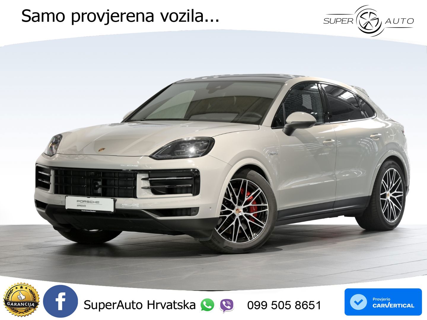 Porsche Cayenne Coupe S 3.0 V6 (519 KS) E-Hybrid Tiptronic S