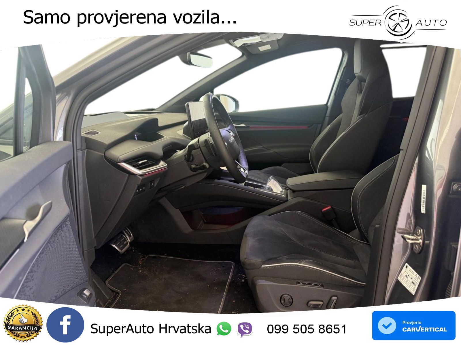 Škoda Enyaq 85 82 kWh (286 KS) SportLine LED+GR SJED+ACC