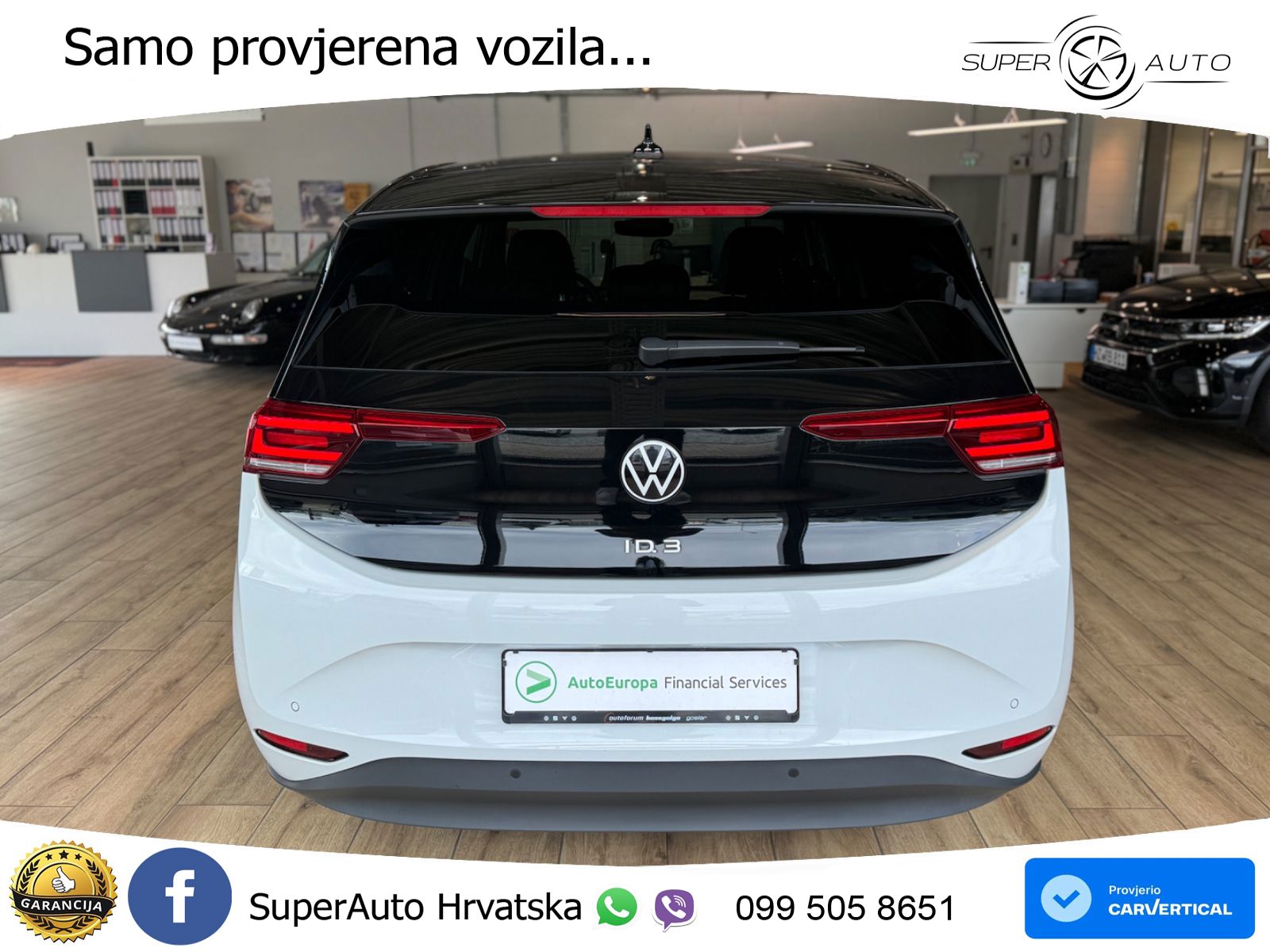 Volkswagen ID.3 Pro 62 kWh (204 KS) LED+GR SJED+ACC