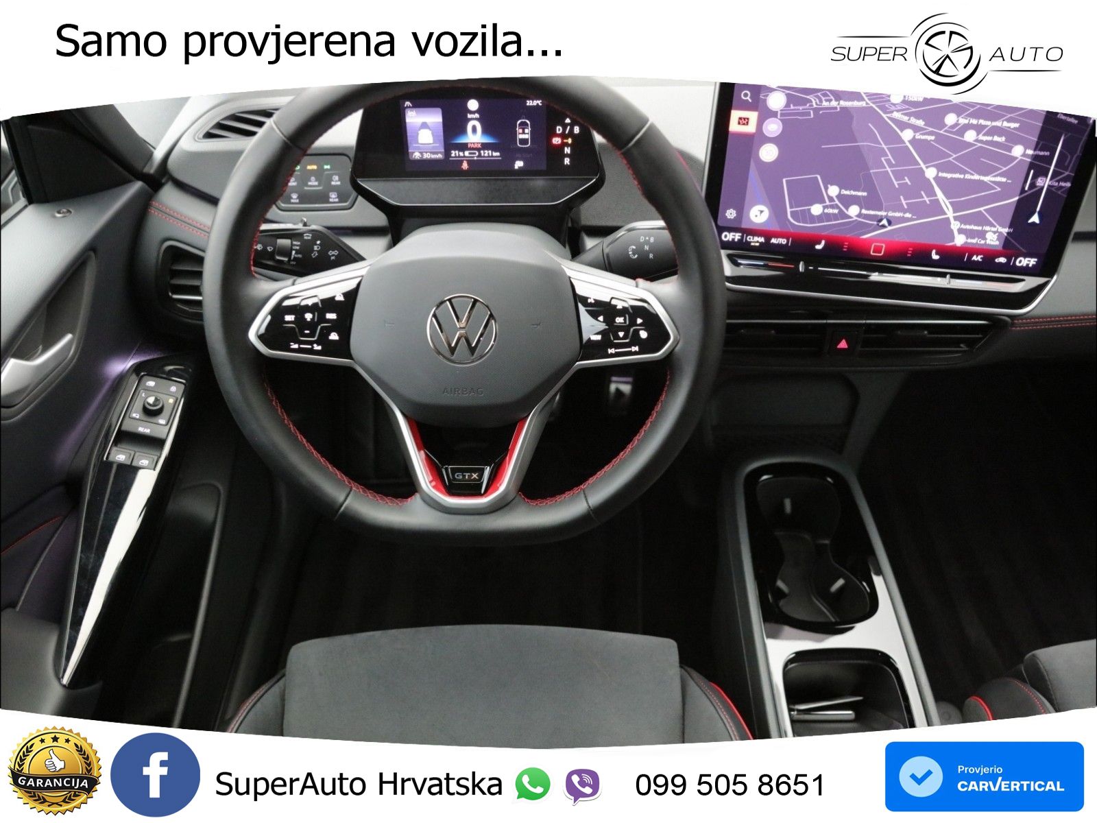 Volkswagen ID.3 GTX 84 kWh (286 KS) LED+GR SJED+ACC