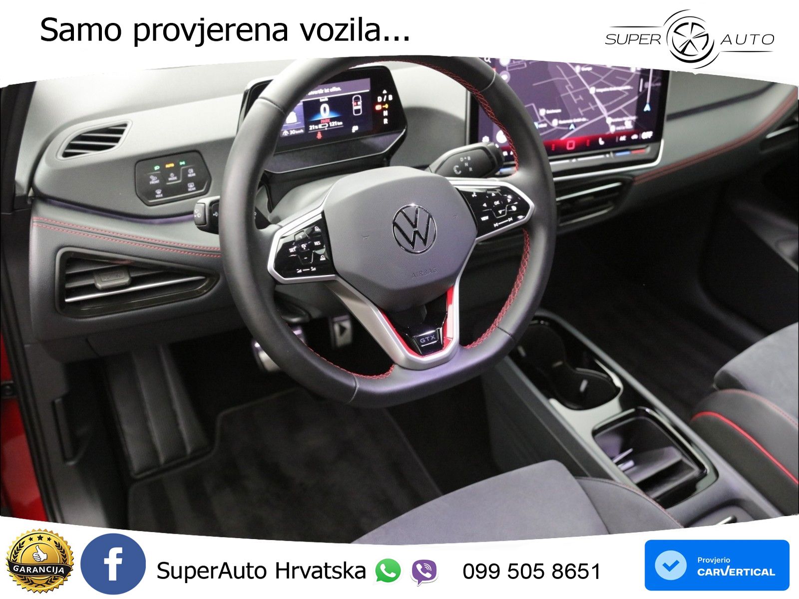 Volkswagen ID.3 GTX 84 kWh (286 KS) LED+GR SJED+ACC