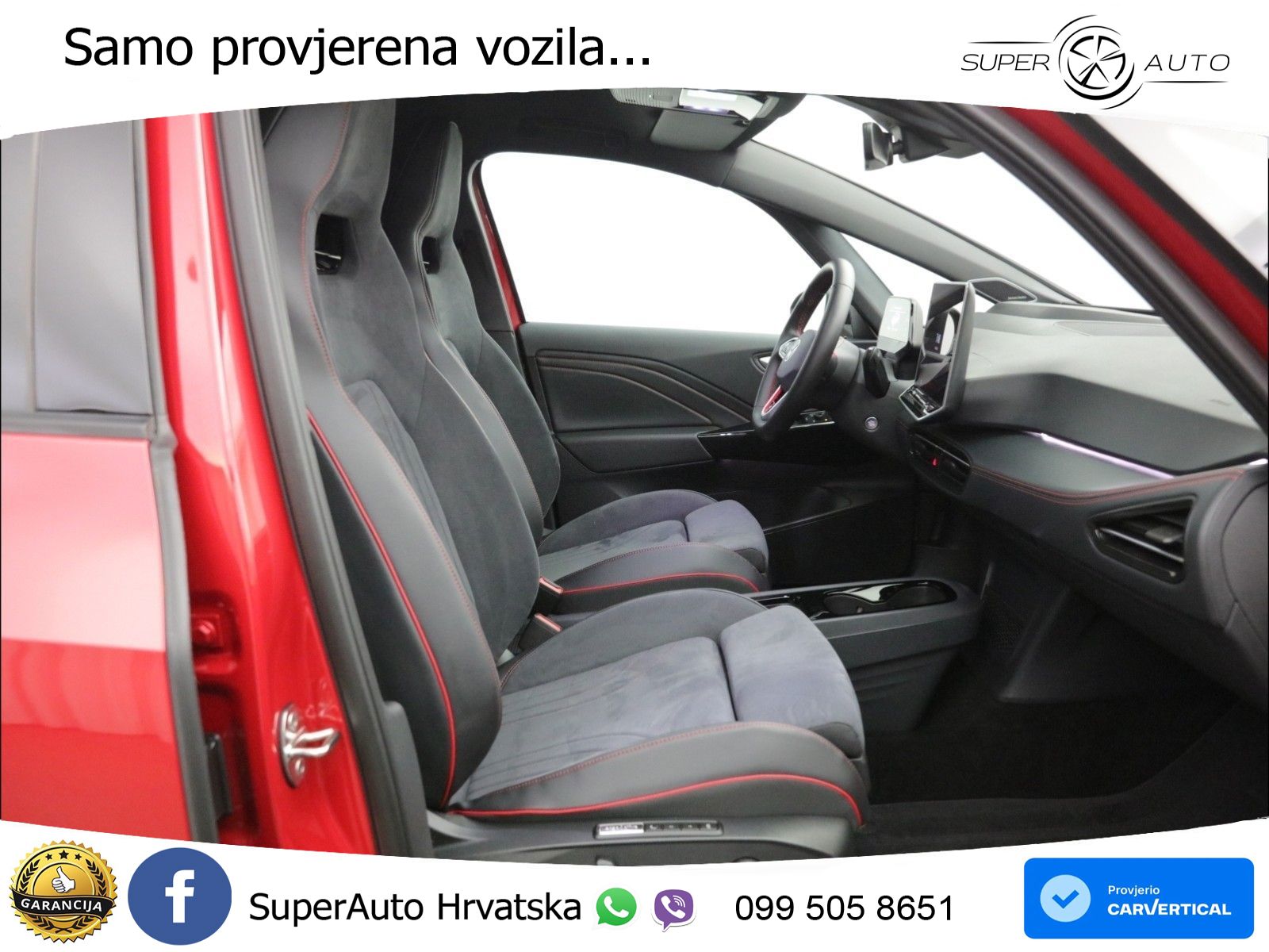 Volkswagen ID.3 GTX 84 kWh (286 KS) LED+GR SJED+ACC