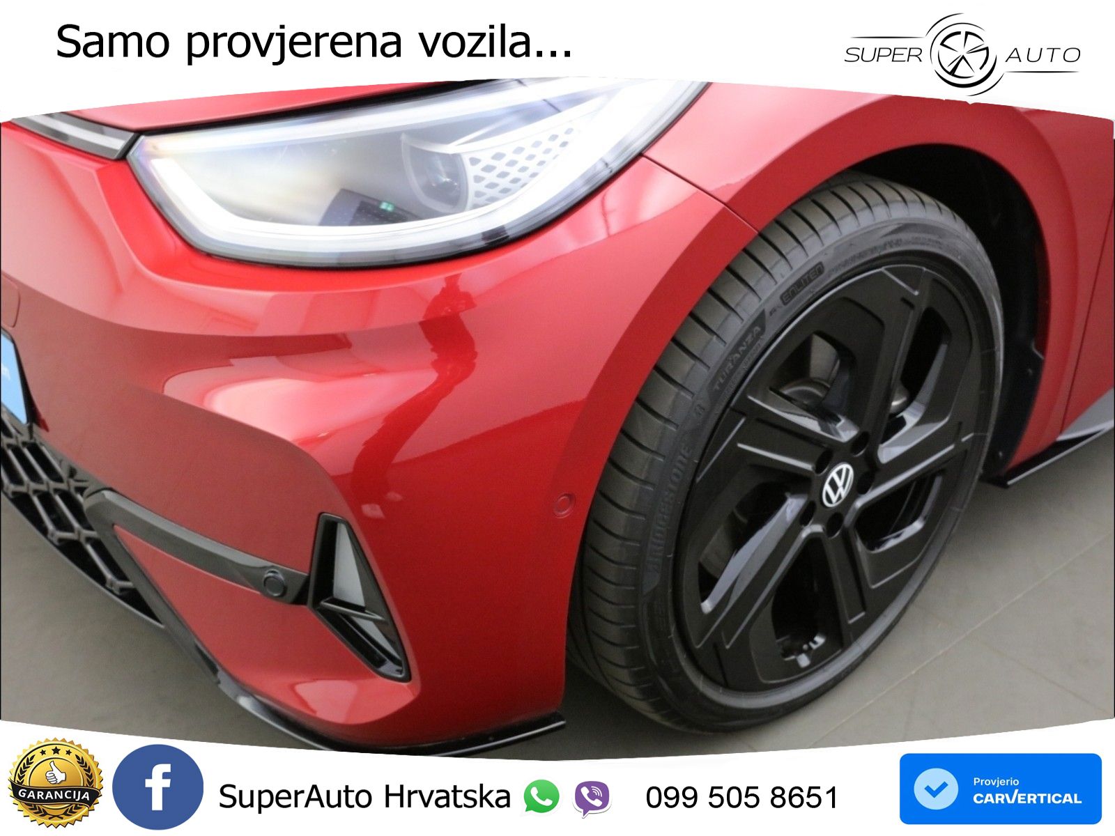 Volkswagen ID.3 GTX 84 kWh (286 KS) LED+GR SJED+ACC