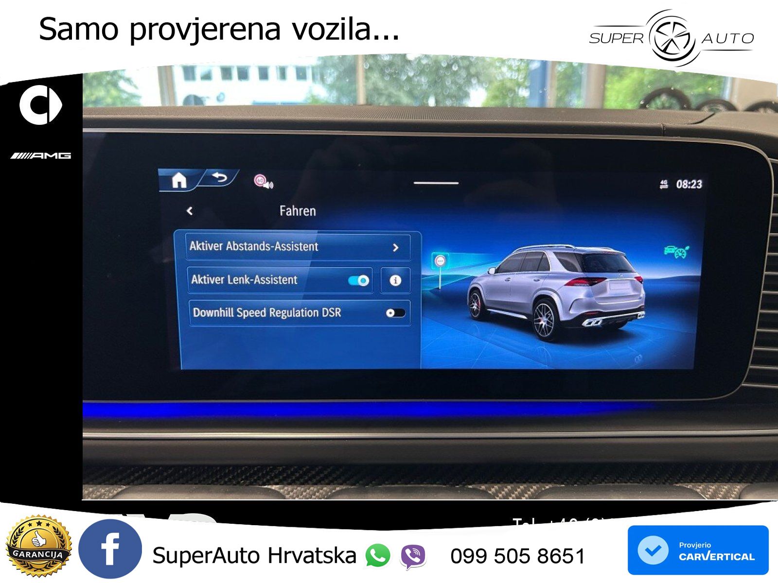 Mercedes AMG GLE 63 S V8 (612 KS) EQ Boost 4MATIC+ AMG SPEEDSHIFT TCT 9G LED+GR SJED+ACC