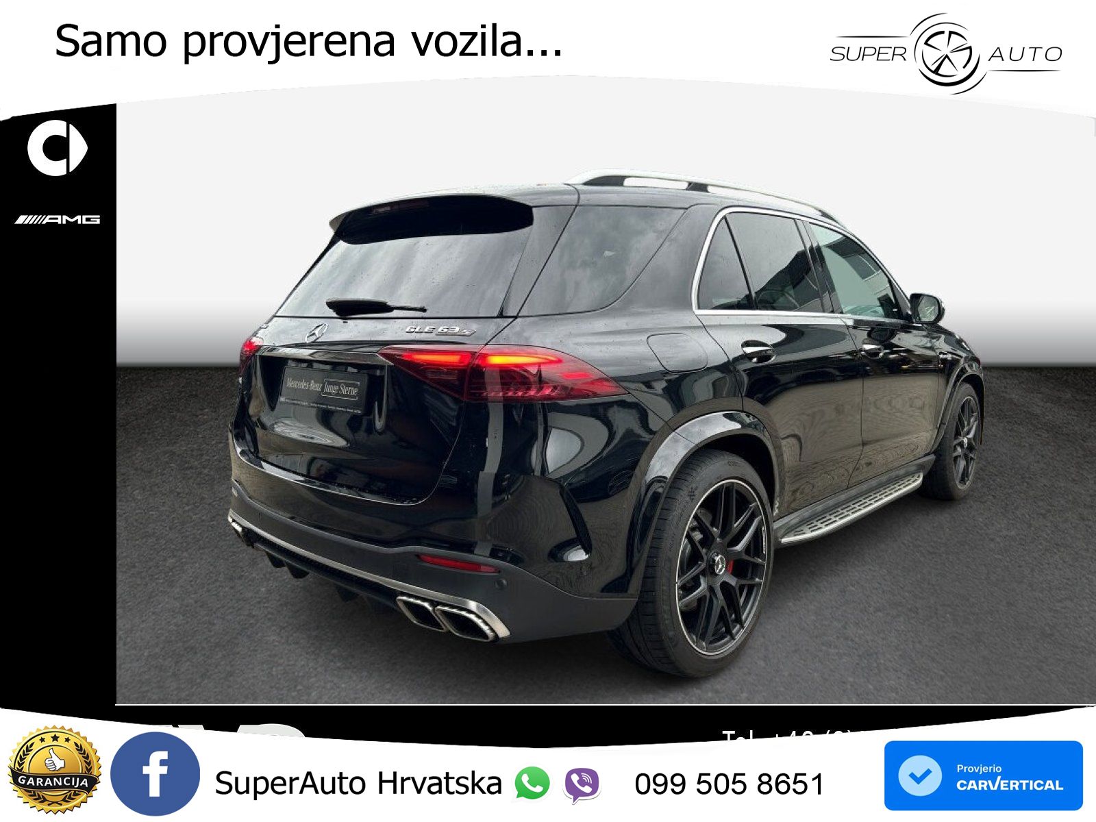 Mercedes AMG GLE 63 S V8 (612 KS) EQ Boost 4MATIC+ AMG SPEEDSHIFT TCT 9G LED+GR SJED+ACC