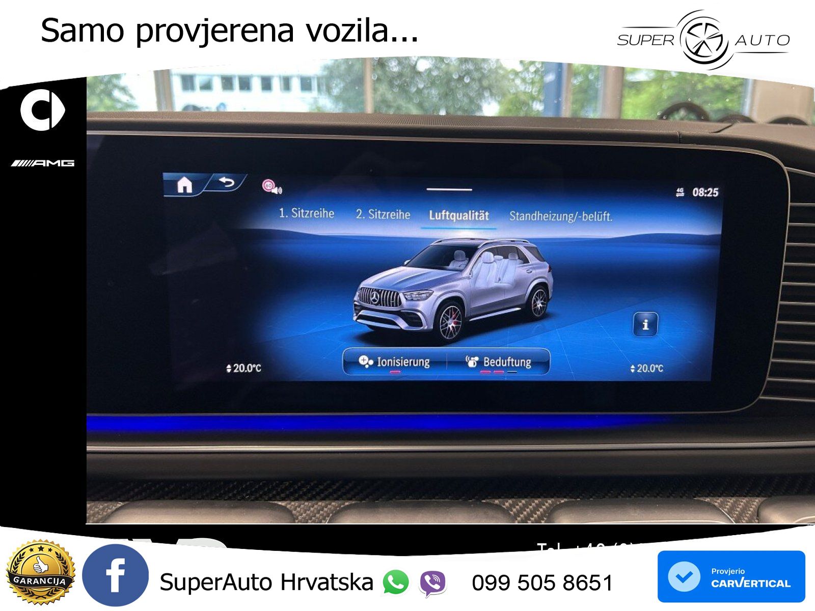 Mercedes AMG GLE 63 S V8 (612 KS) EQ Boost 4MATIC+ AMG SPEEDSHIFT TCT 9G LED+GR SJED+ACC