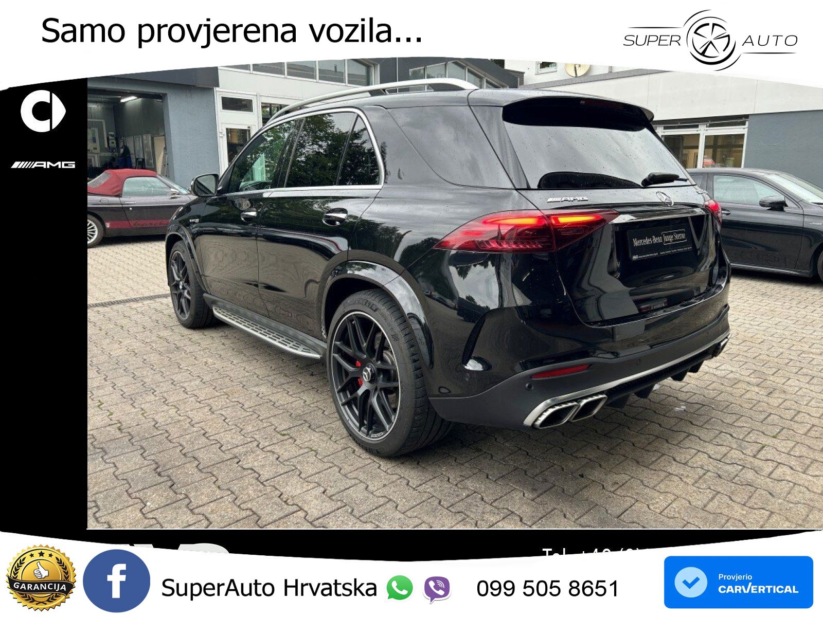 Mercedes AMG GLE 63 S V8 (612 KS) EQ Boost 4MATIC+ AMG SPEEDSHIFT TCT 9G LED+GR SJED+ACC