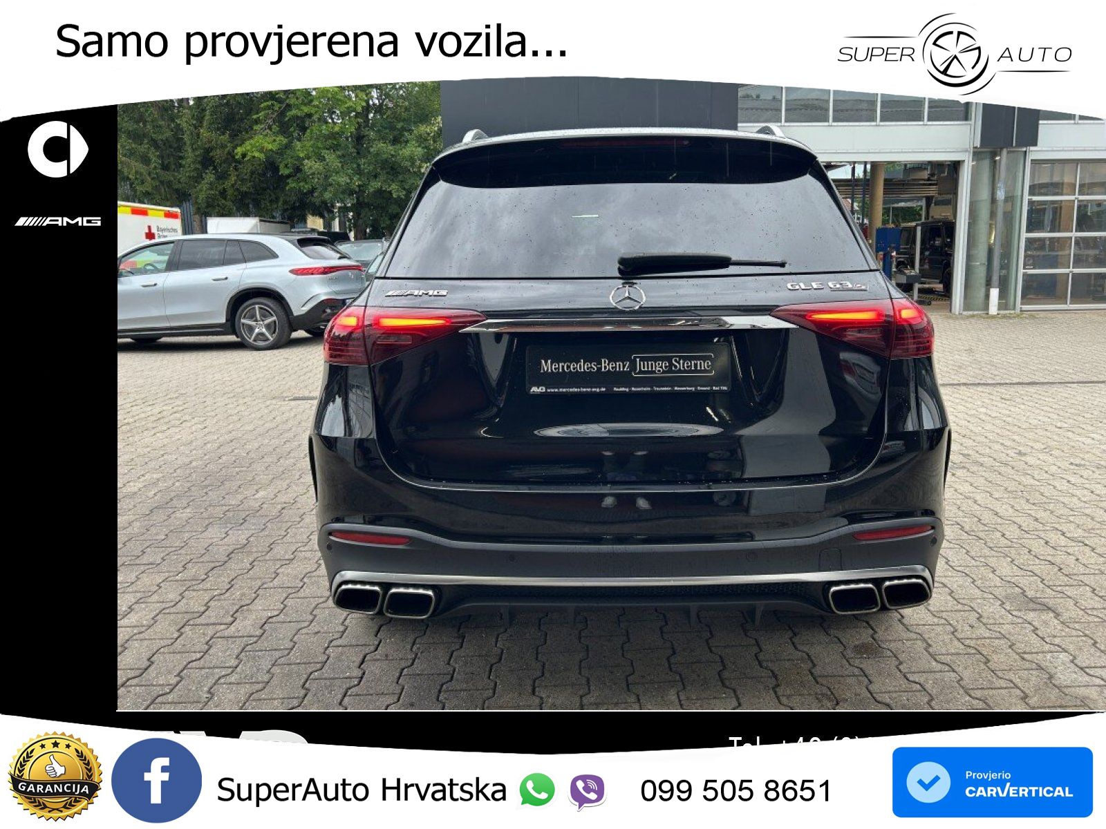 Mercedes AMG GLE 63 S V8 (612 KS) EQ Boost 4MATIC+ AMG SPEEDSHIFT TCT 9G LED+GR SJED+ACC