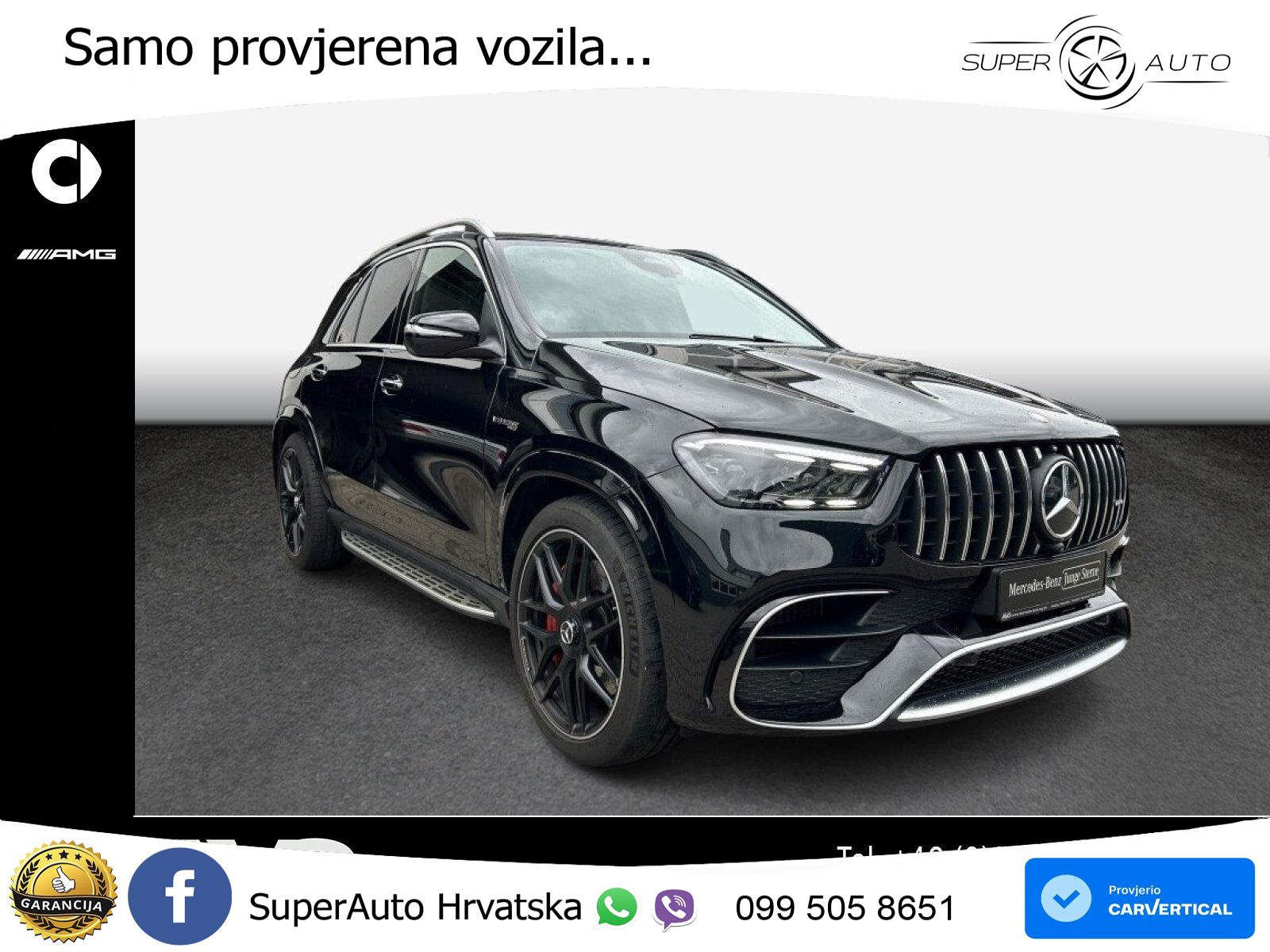 Mercedes AMG GLE 63 S V8 (612 KS) EQ Boost 4MATIC+ AMG SPEEDSHIFT TCT 9G LED+GR SJED+ACC