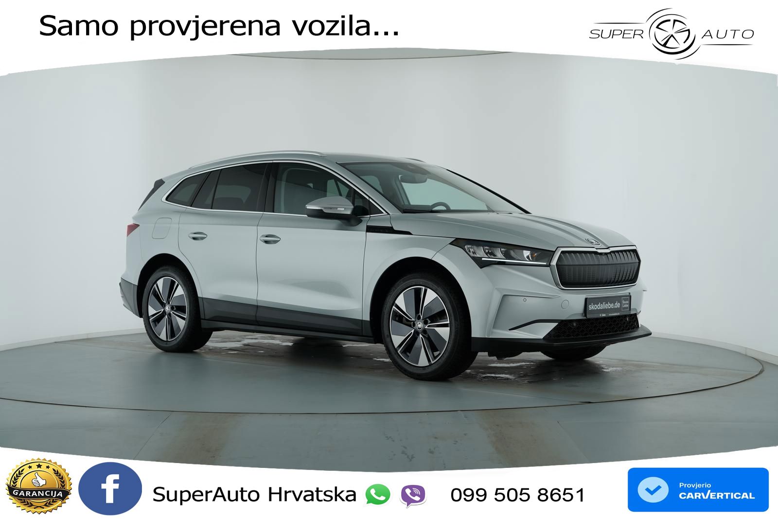 Škoda Enyaq iV 85x 82 kWh (286 KS) AWD