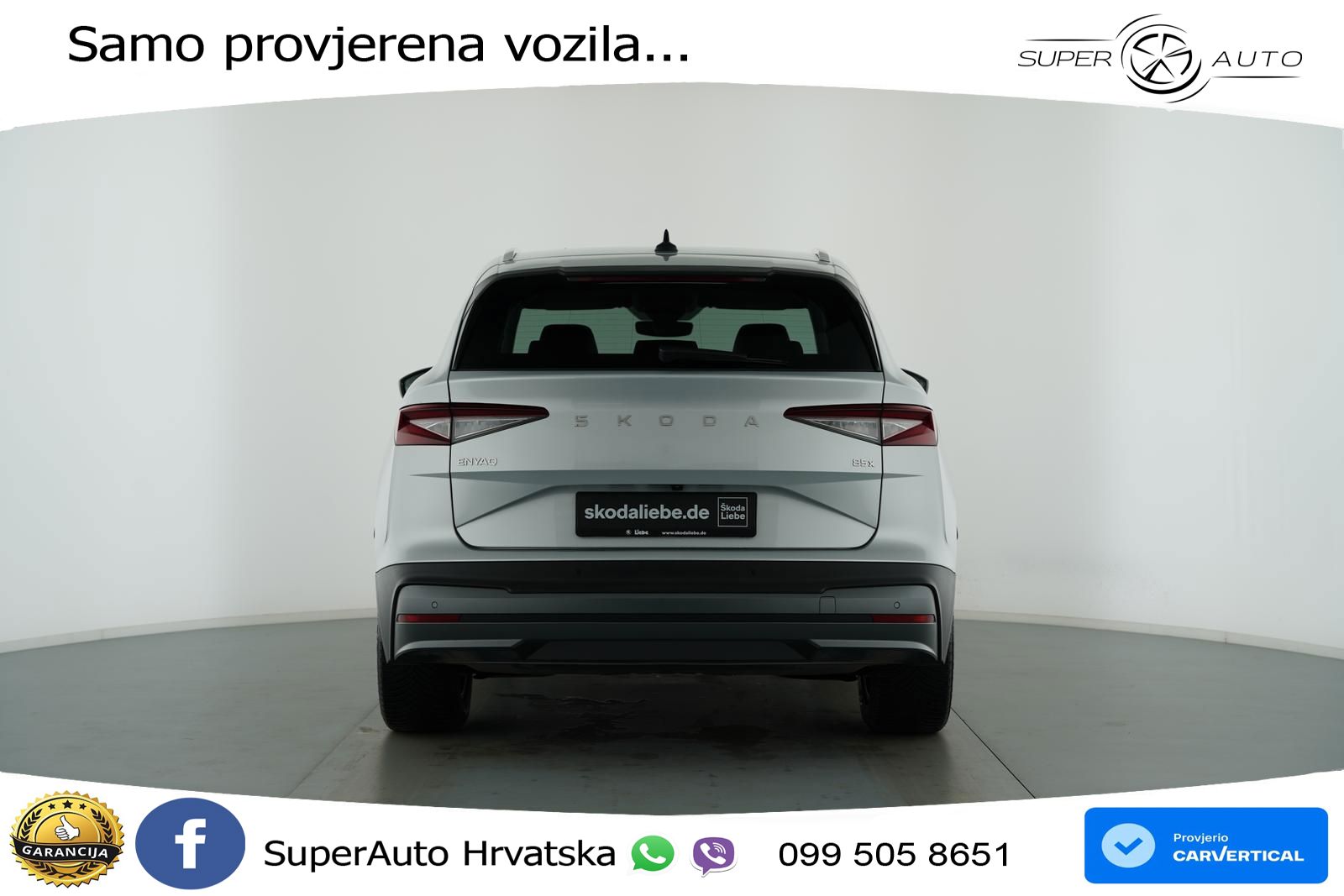 Škoda Enyaq iV 85x 82 kWh (286 KS) AWD