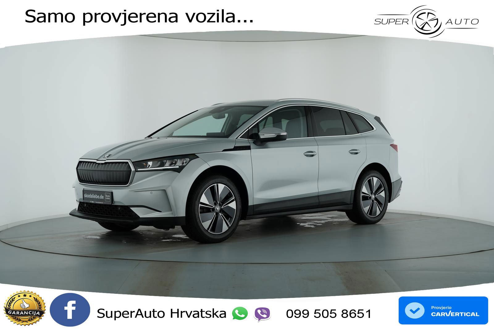 Škoda Enyaq iV 85x 82 kWh (286 KS) AWD