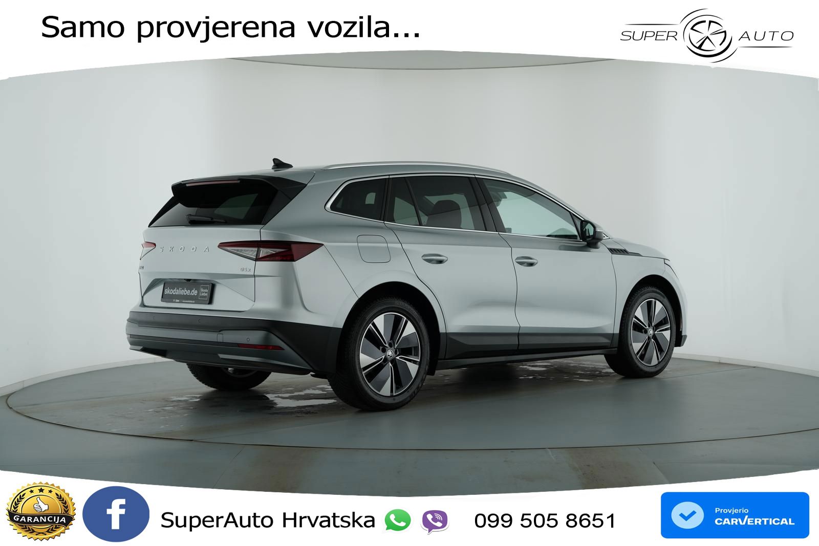 Škoda Enyaq iV 85x 82 kWh (286 KS) AWD