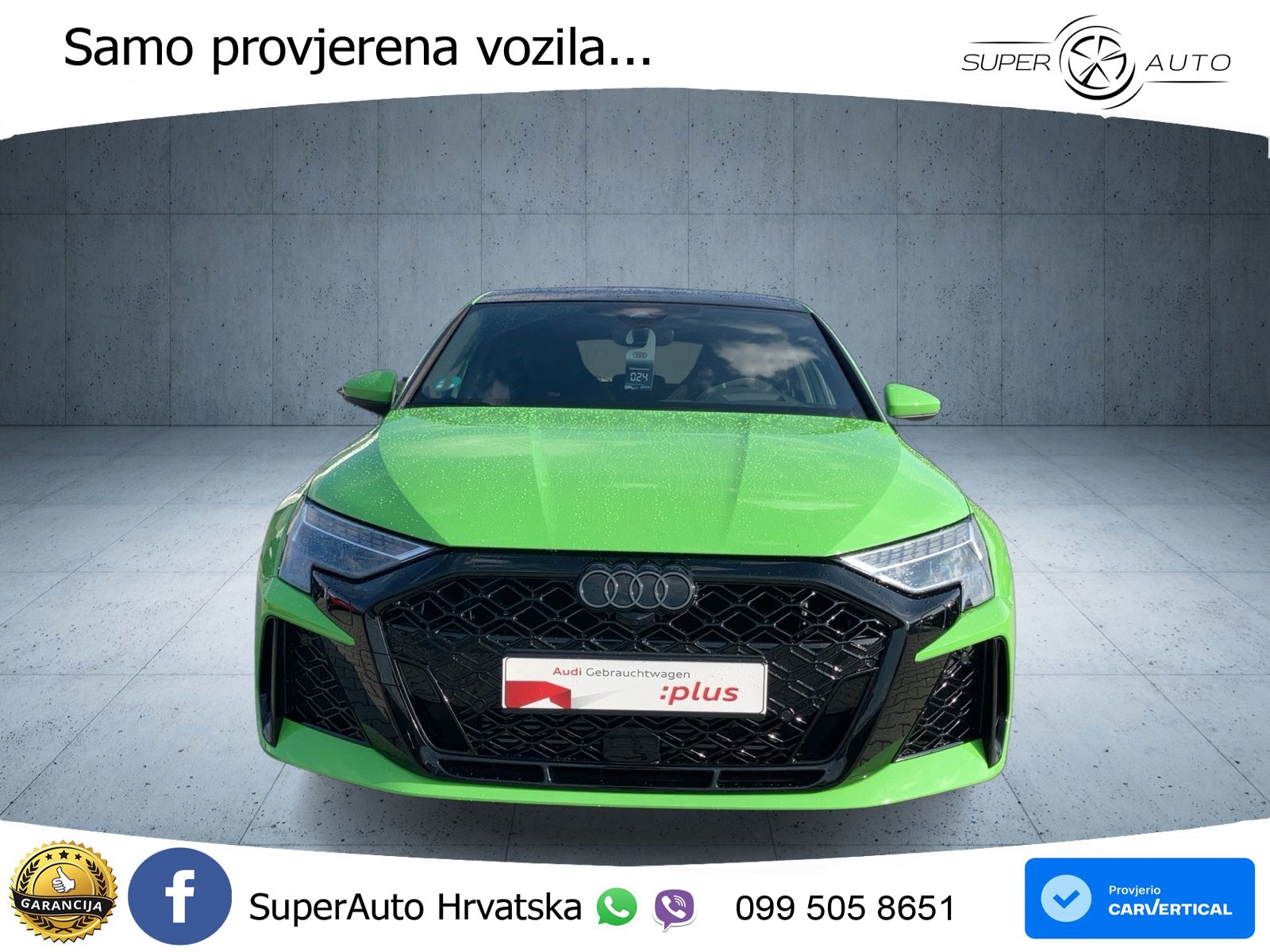 Audi RS3 Sedan 2.5 TFSI (400 KS) quattro S tronic LED+GR SJED+ACC