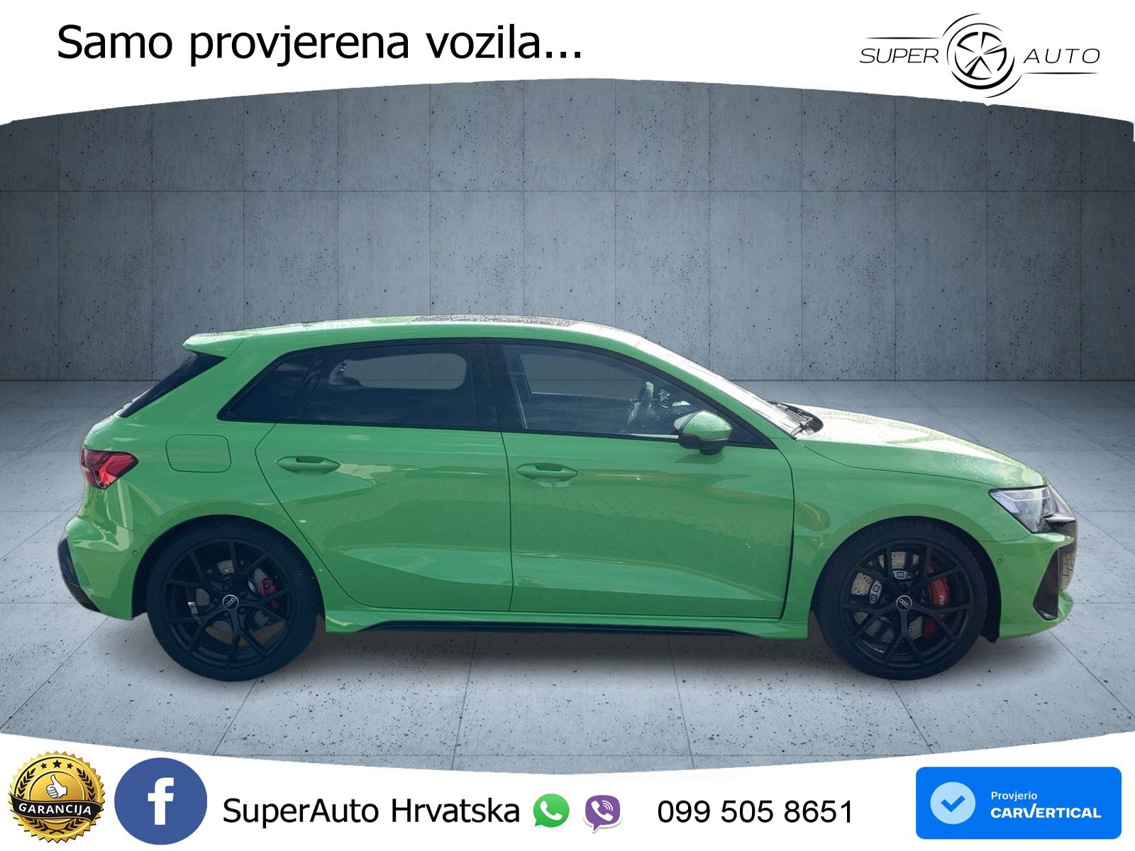 Audi RS3 Sedan 2.5 TFSI (400 KS) quattro S tronic LED+GR SJED+ACC