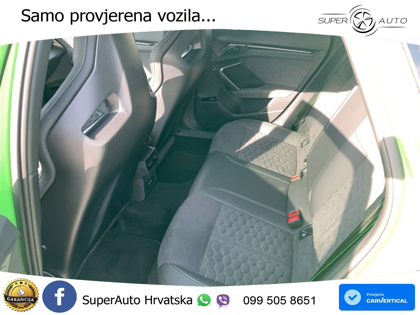 Audi RS3 Sedan 2.5 TFSI (400 KS) quattro S tronic LED+GR SJED+ACC