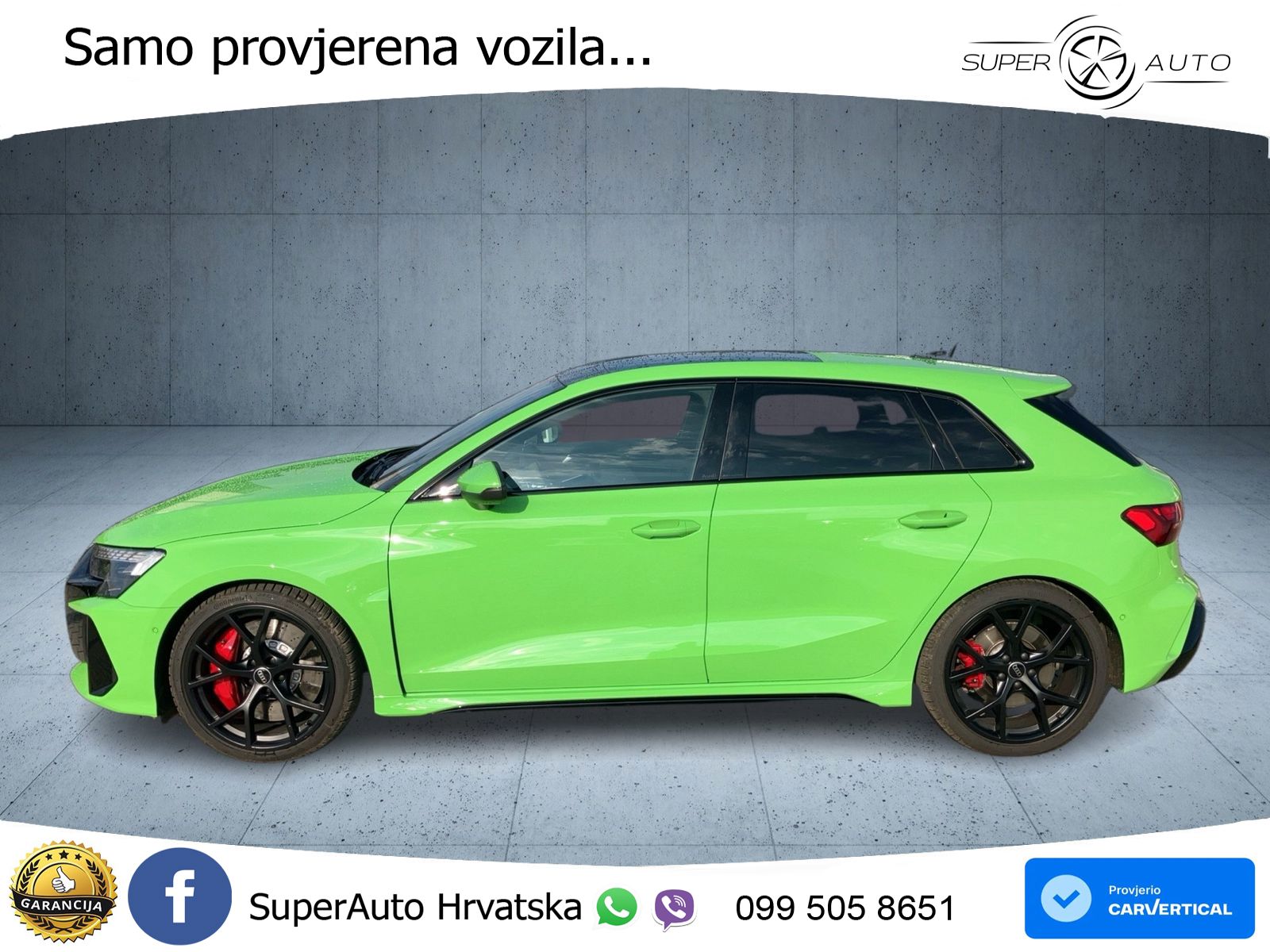 Audi RS3 Sedan 2.5 TFSI (400 KS) quattro S tronic LED+GR SJED+ACC