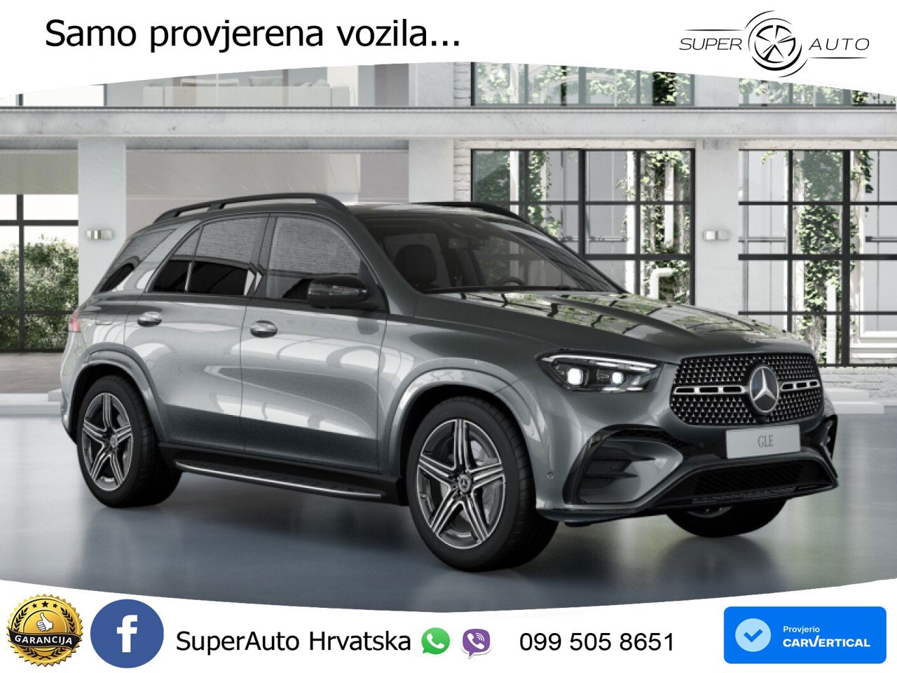 Mercedes GLE 450d (367 KS) EQ Boost 4MATIC 9G-TRONIC AMG LED+GR SJED+ACC