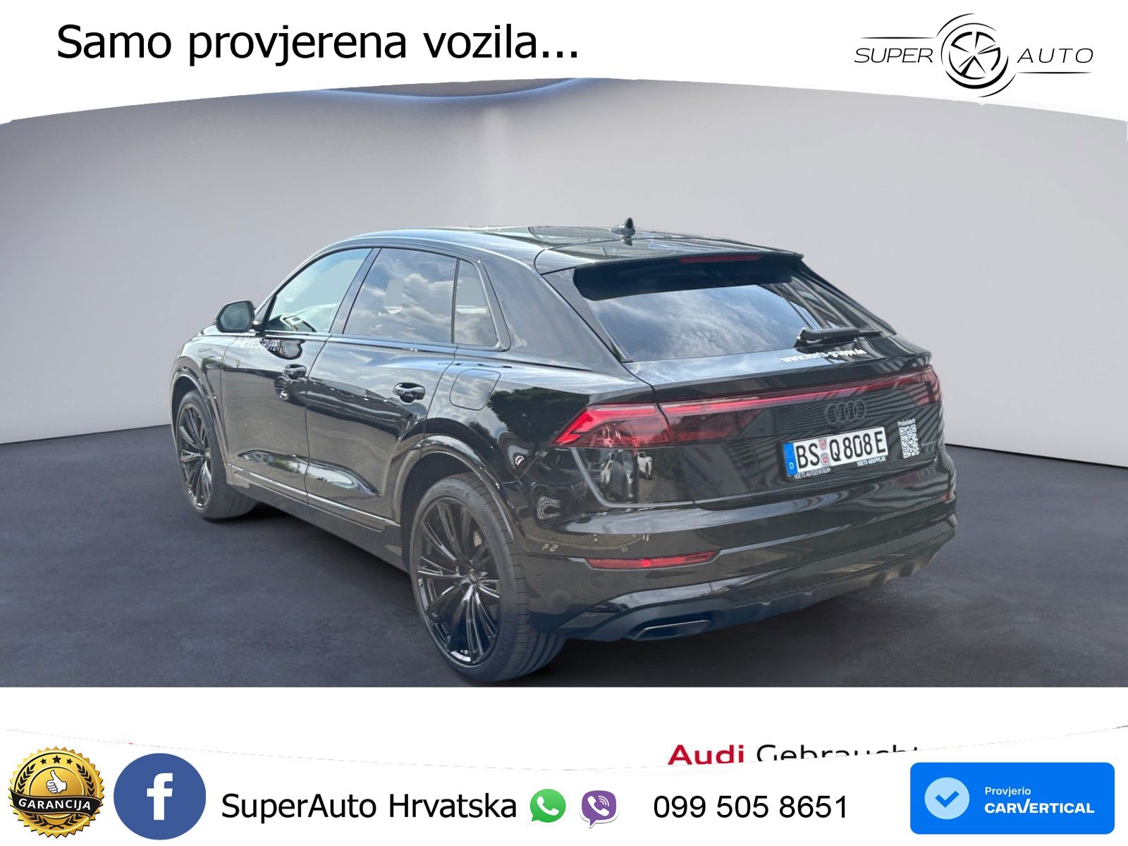Audi Q8 60 TFSIe V6 (490 KS) quattro Tiptronic