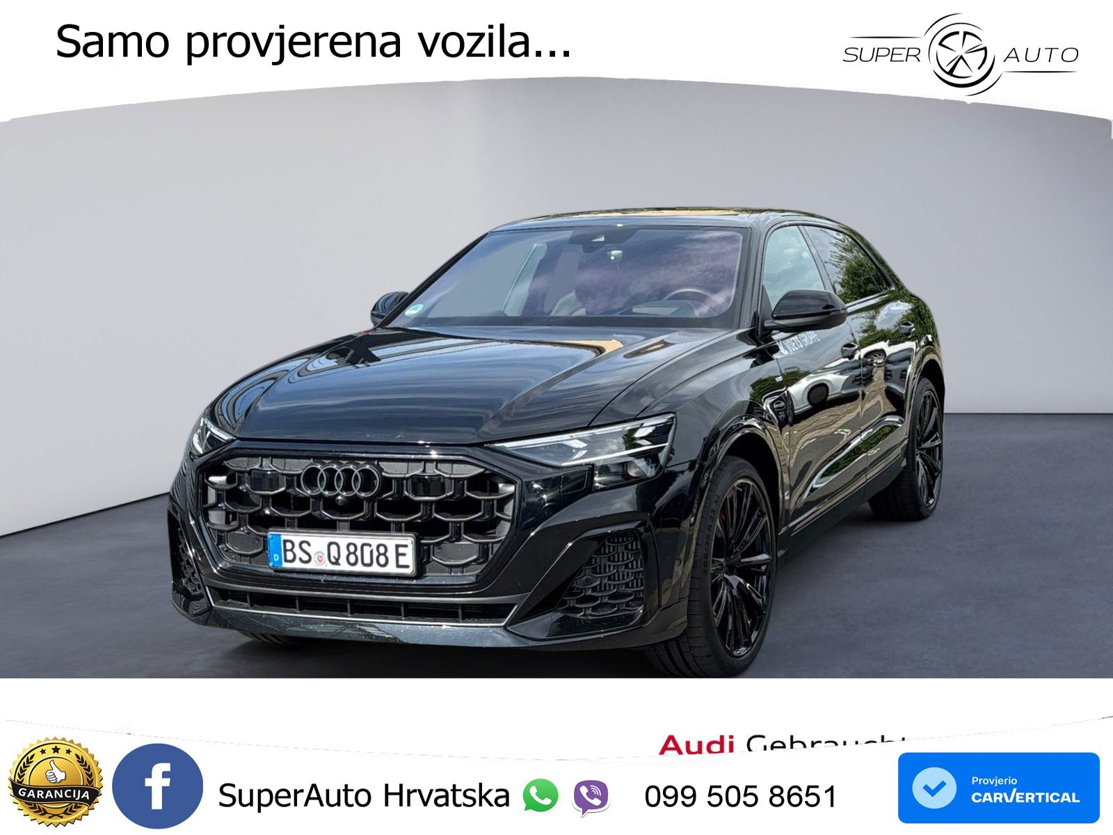 Audi Q8 60 TFSIe V6 (490 KS) quattro Tiptronic