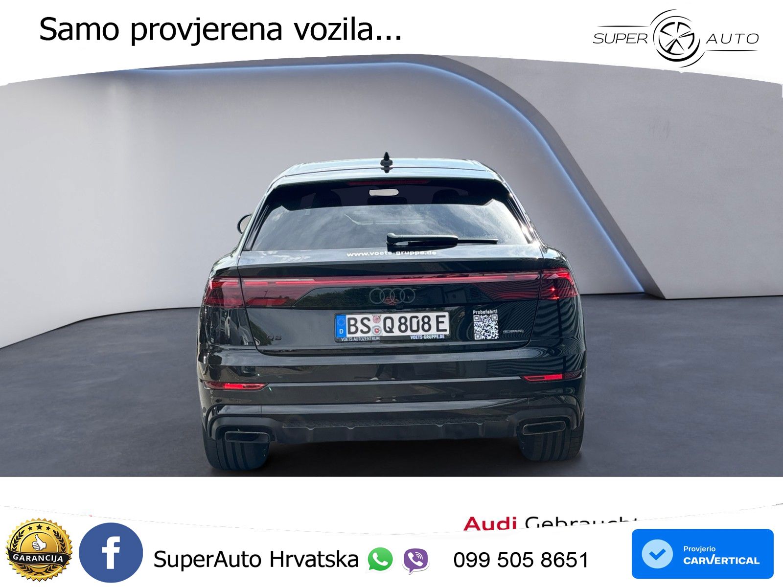 Audi Q8 60 TFSIe V6 (490 KS) quattro Tiptronic