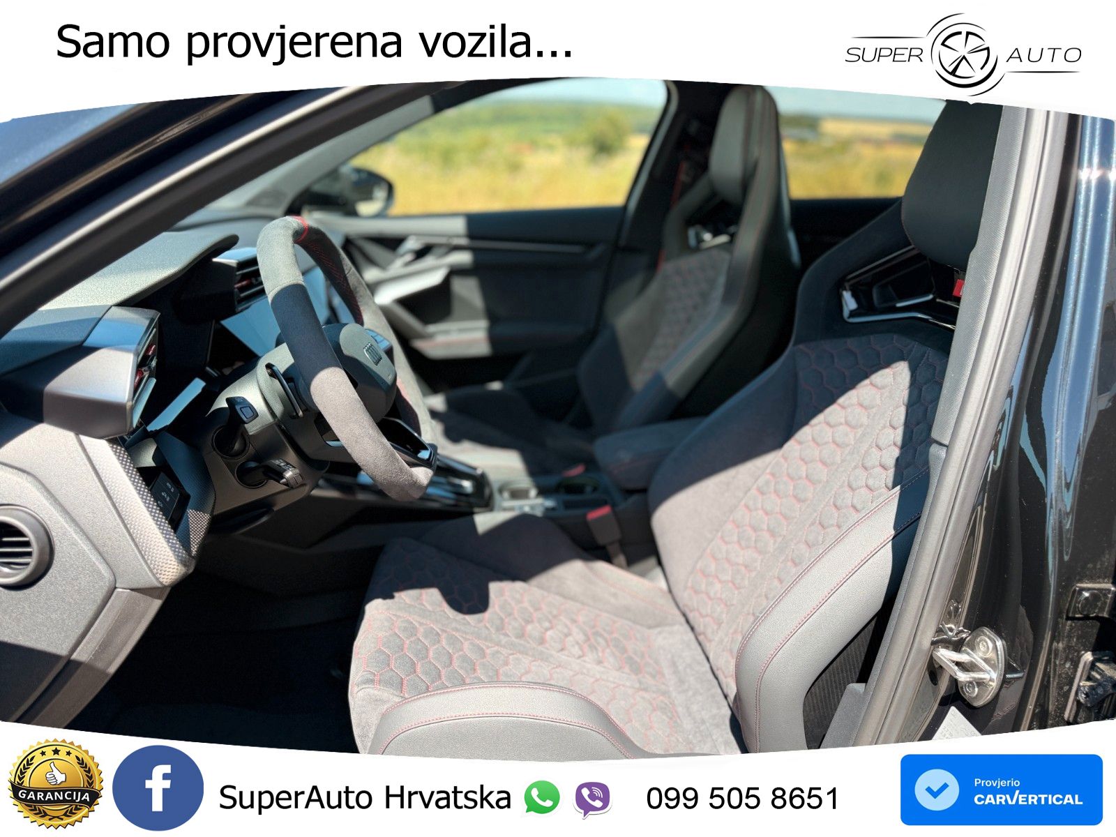 Audi RS3 Sedan 2.5 TFSI (400 KS) quattro S tronic LED+GR SJED+ACC