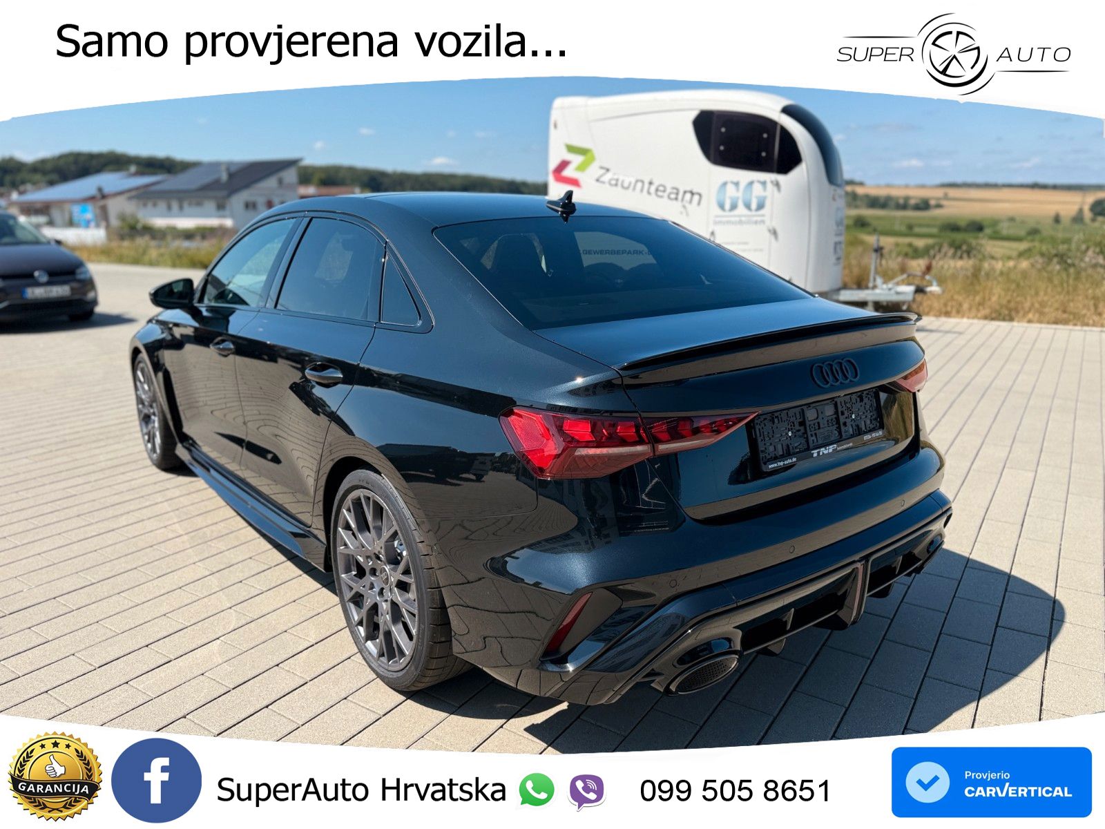 Audi RS3 Sedan 2.5 TFSI (400 KS) quattro S tronic LED+GR SJED+ACC
