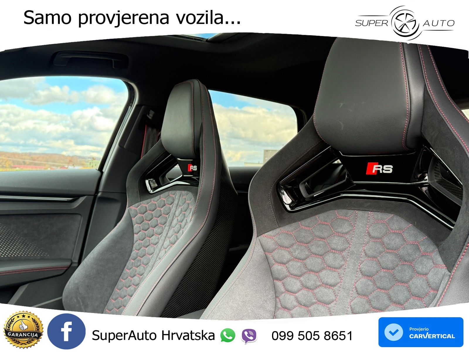 Audi RS3 Sedan 2.5 TFSI (400 KS) quattro S tronic LED+GR SJED+ACC