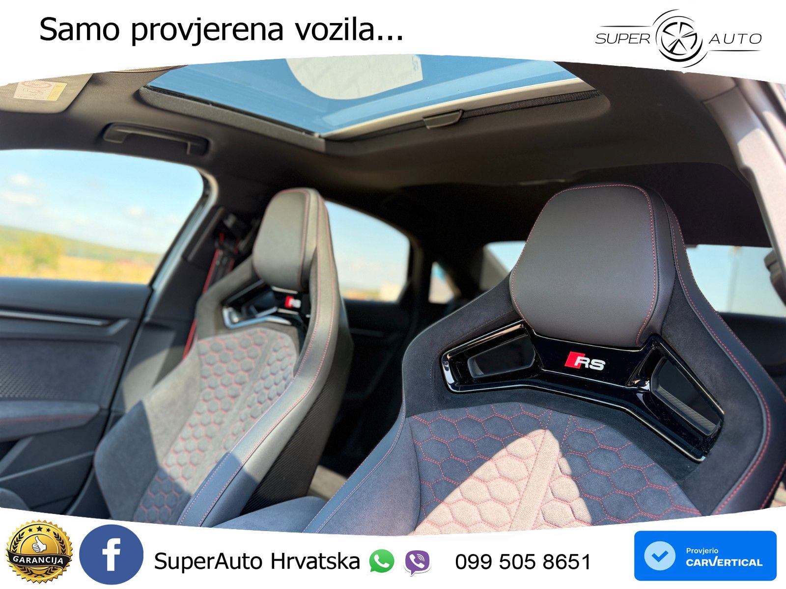 Audi RS3 Sedan 2.5 TFSI (400 KS) quattro S tronic LED+GR SJED+ACC