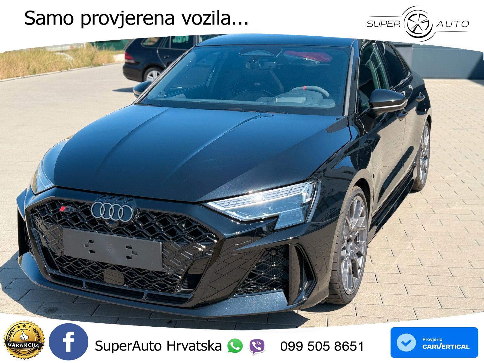 Audi RS3 Sedan 2.5 TFSI (400 KS) quattro S tronic LED+GR SJED+ACC