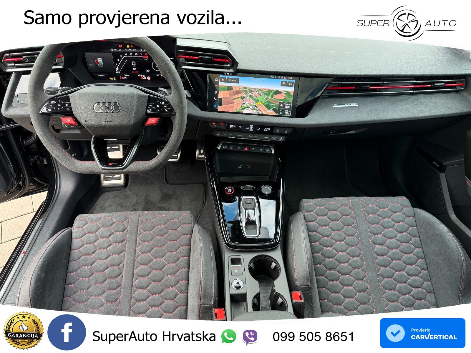 Audi RS3 Sedan 2.5 TFSI (400 KS) quattro S tronic LED+GR SJED+ACC