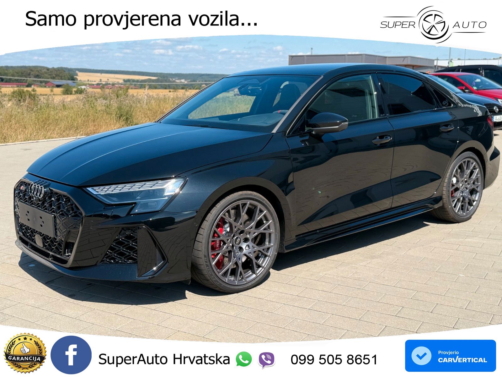 Audi RS3 Sedan 2.5 TFSI (400 KS) quattro S tronic LED+GR SJED+ACC