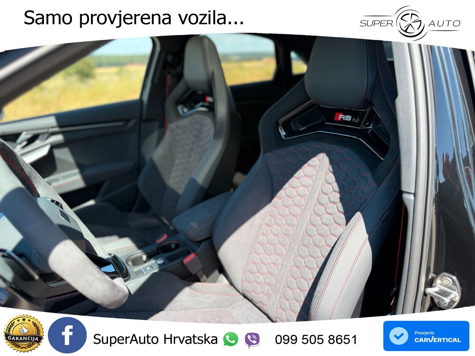 Audi RS3 Sedan 2.5 TFSI (400 KS) quattro S tronic LED+GR SJED+ACC
