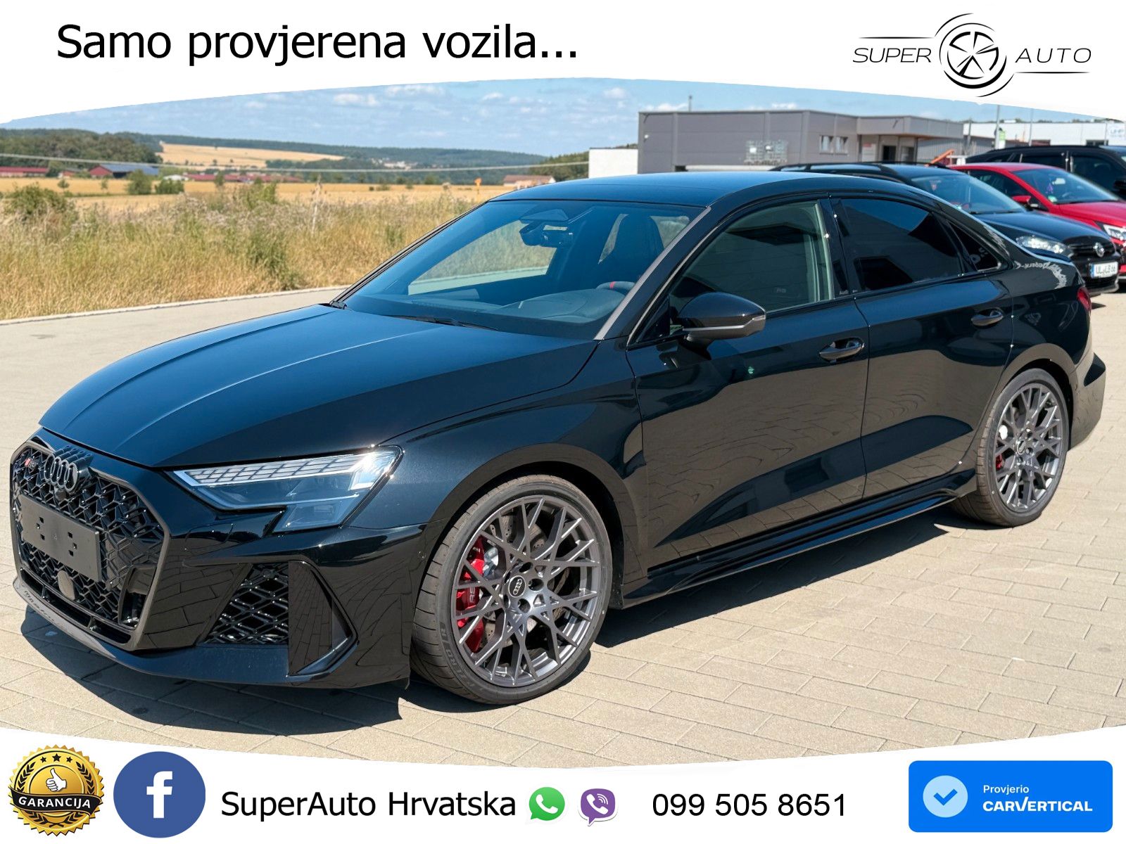Audi RS3 Sedan 2.5 TFSI (400 KS) quattro S tronic LED+GR SJED+ACC