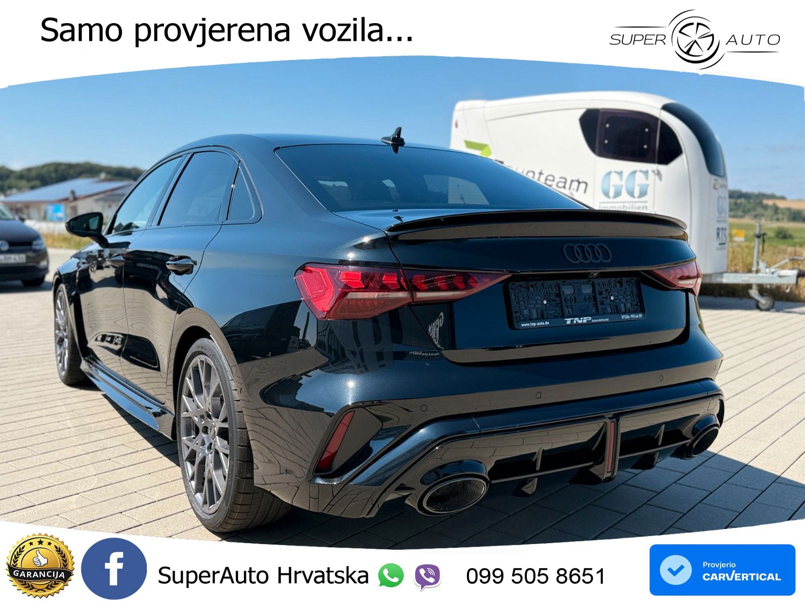Audi RS3 Sedan 2.5 TFSI (400 KS) quattro S tronic LED+GR SJED+ACC