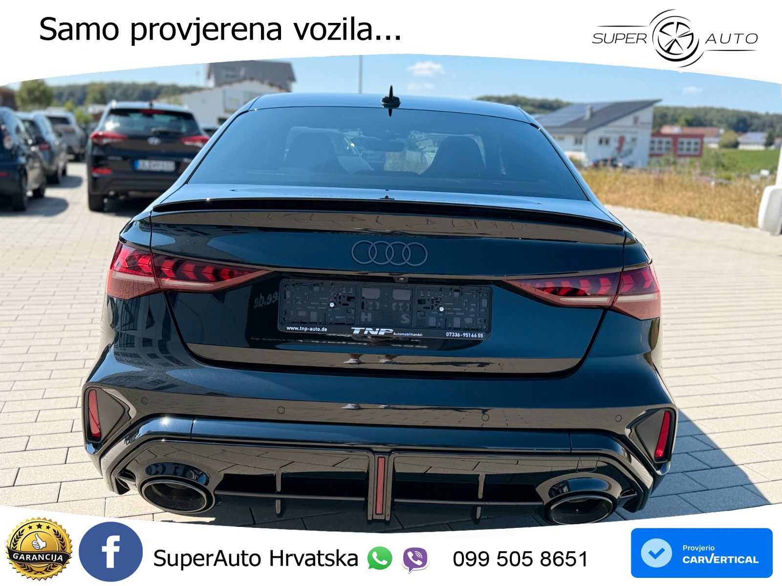 Audi RS3 Sedan 2.5 TFSI (400 KS) quattro S tronic LED+GR SJED+ACC