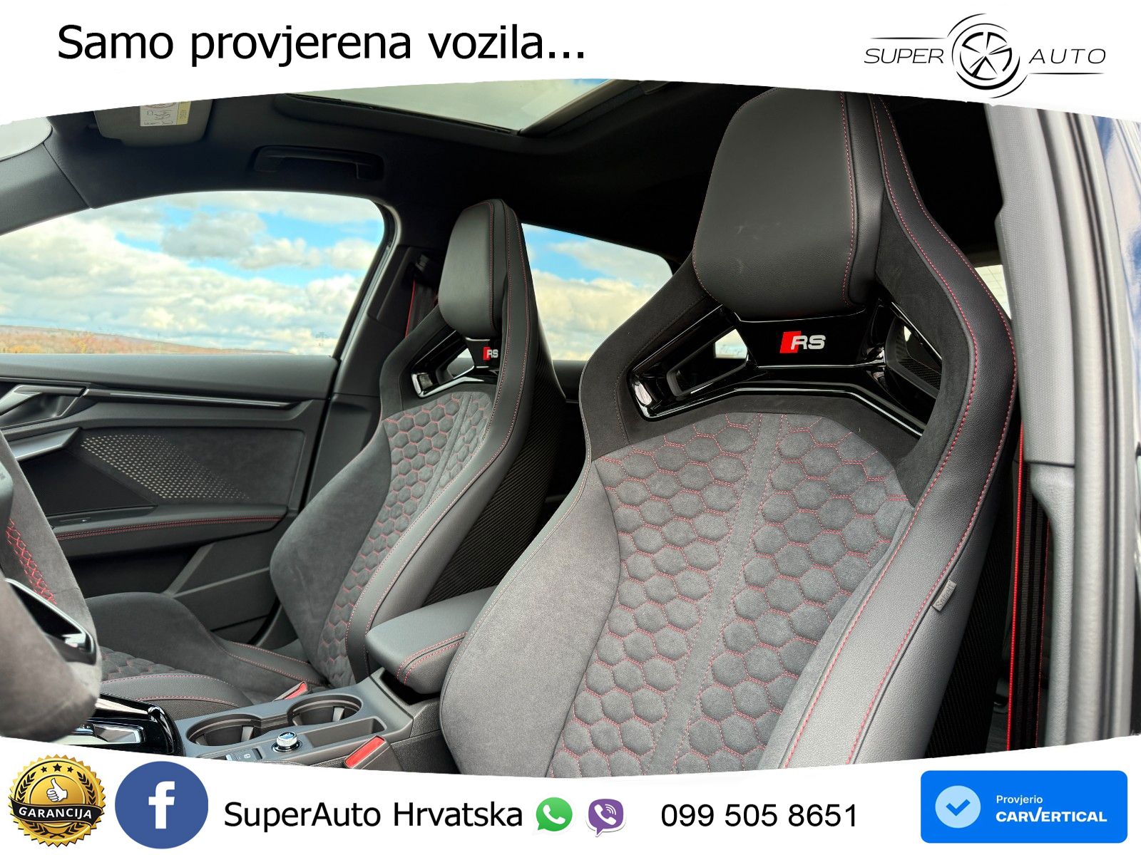 Audi RS3 Sedan 2.5 TFSI (400 KS) quattro S tronic LED+GR SJED+ACC