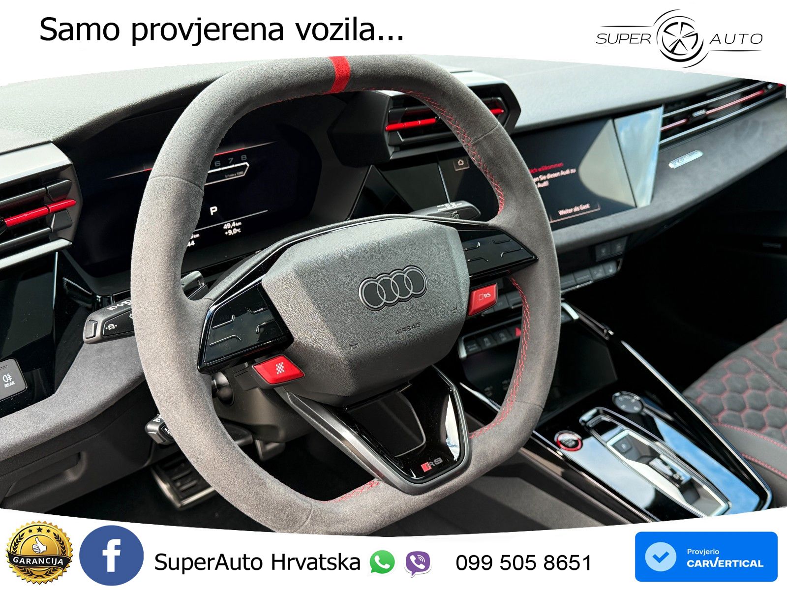 Audi RS3 Sedan 2.5 TFSI (400 KS) quattro S tronic LED+GR SJED+ACC