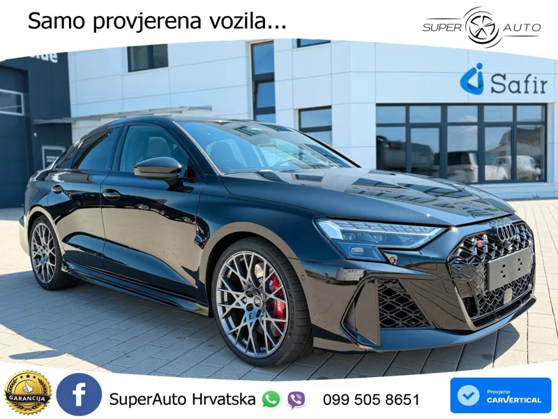 Audi RS3 Sedan 2.5 TFSI (400 KS) quattro S tronic LED+GR SJED+ACC