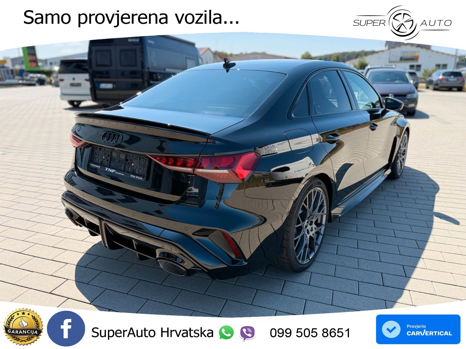 Audi RS3 Sedan 2.5 TFSI (400 KS) quattro S tronic LED+GR SJED+ACC